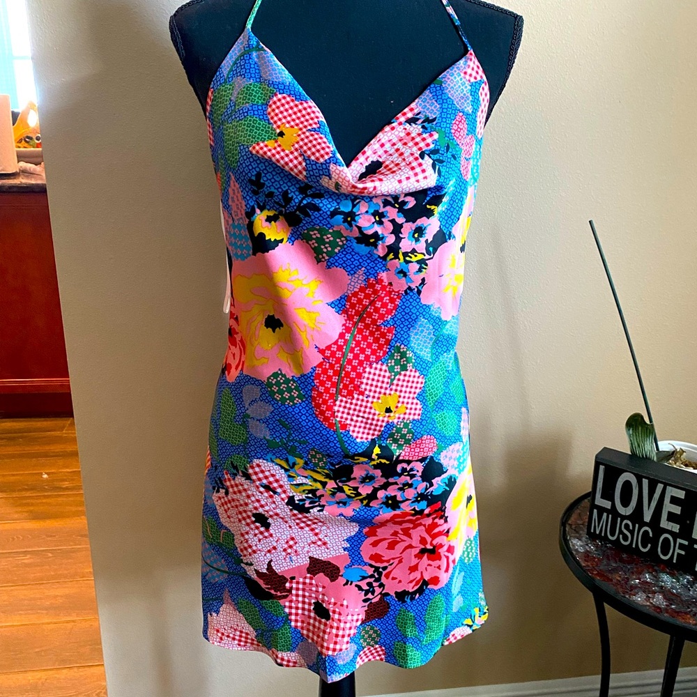 Princess Polly Multicolor Mini Slip Dress